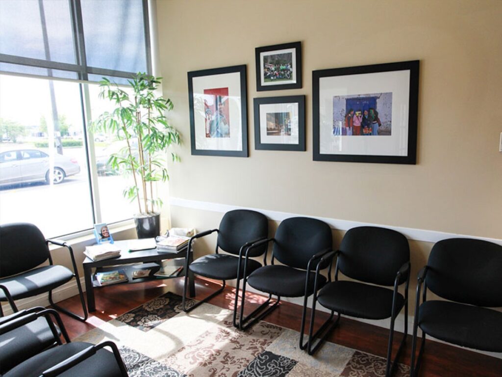Our comfortable waiting room